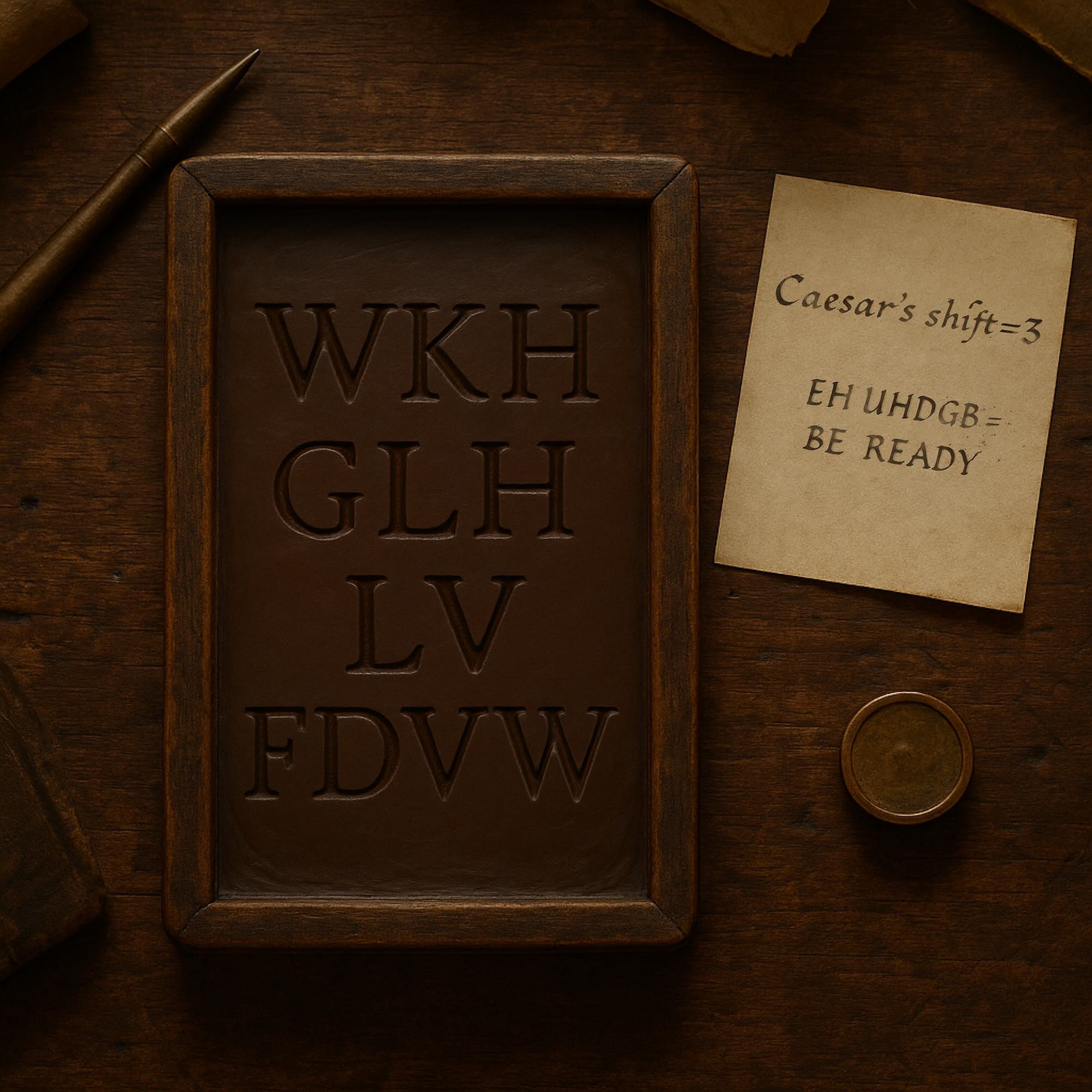 Caesar cipher puzzle